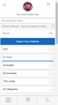 Mobile Screenshot of fiatpartswebstore.com